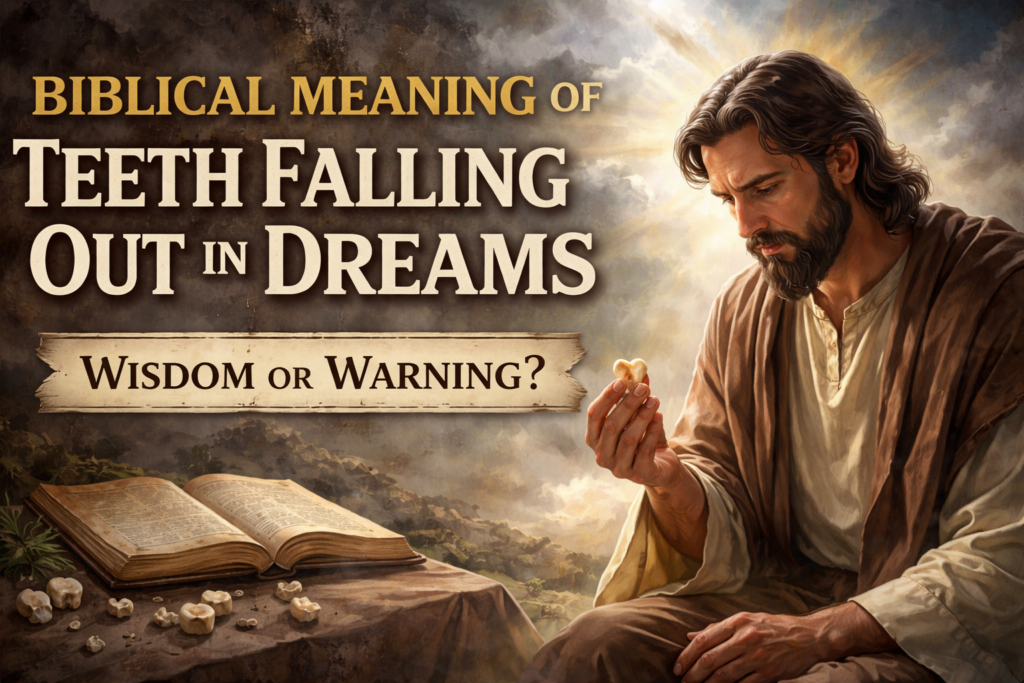 biblical meaning of teeth falling out in a dream