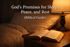 God’s Promises for Sleep, Peace, and Rest (Biblical Guide)