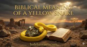 Biblical Meaning of a Yellow Snake: Glory, Fear, or “Fool’s Gold”?