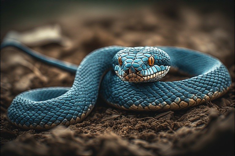 Biblical Meaning of a Blue Snake in a Dream