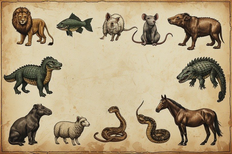 Quick reference chart of biblical animal dream meanings
