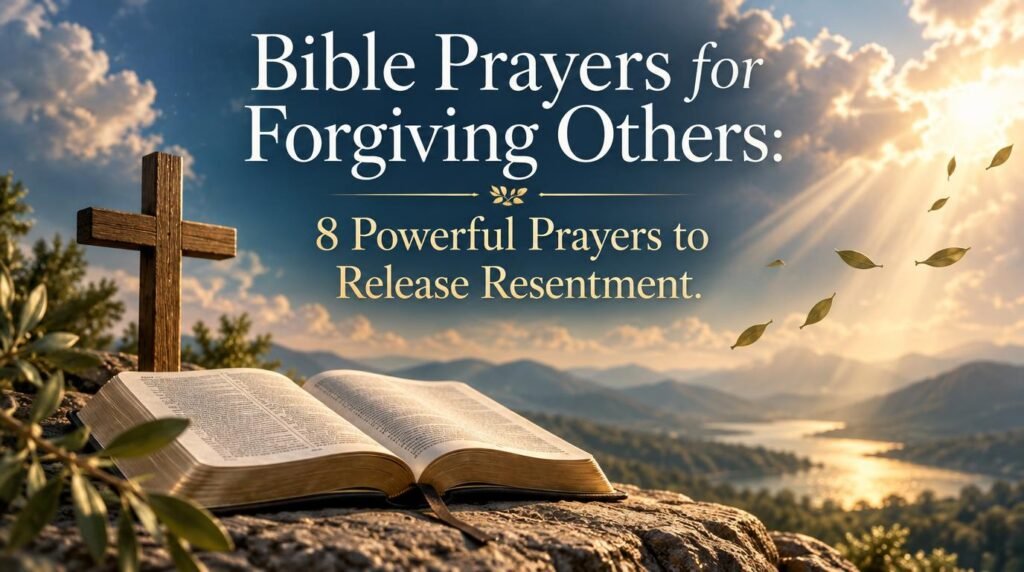 Bible Prayers for Forgiving Others: 8 Powerful Prayers to Release Resentment