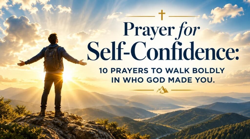 Prayer for Self-Confidence: 10 Prayers to Walk Boldly in Who God Made You
