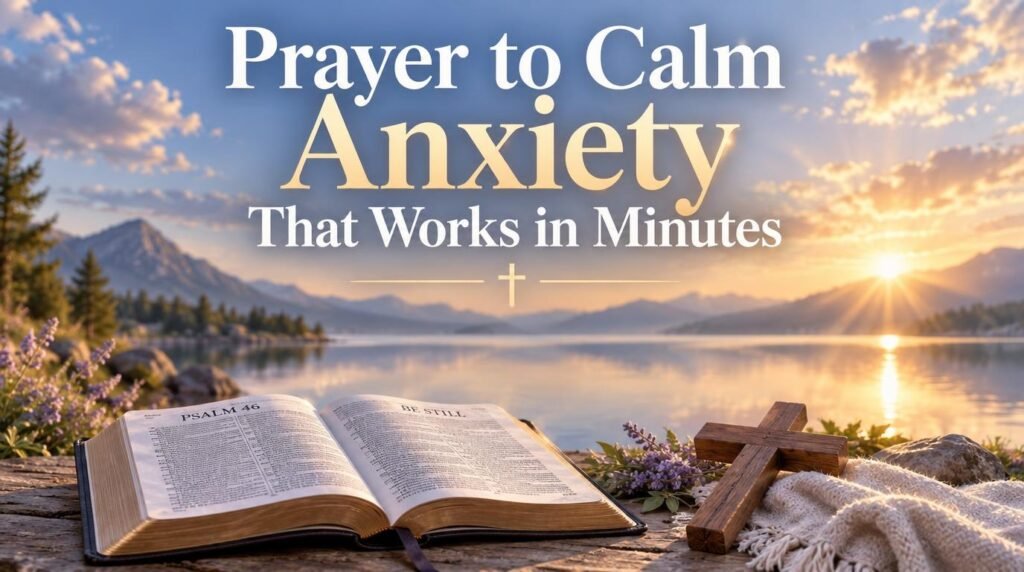 Prayer to Calm Anxiety